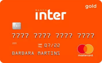 Cartão Inter Gold Mastercard